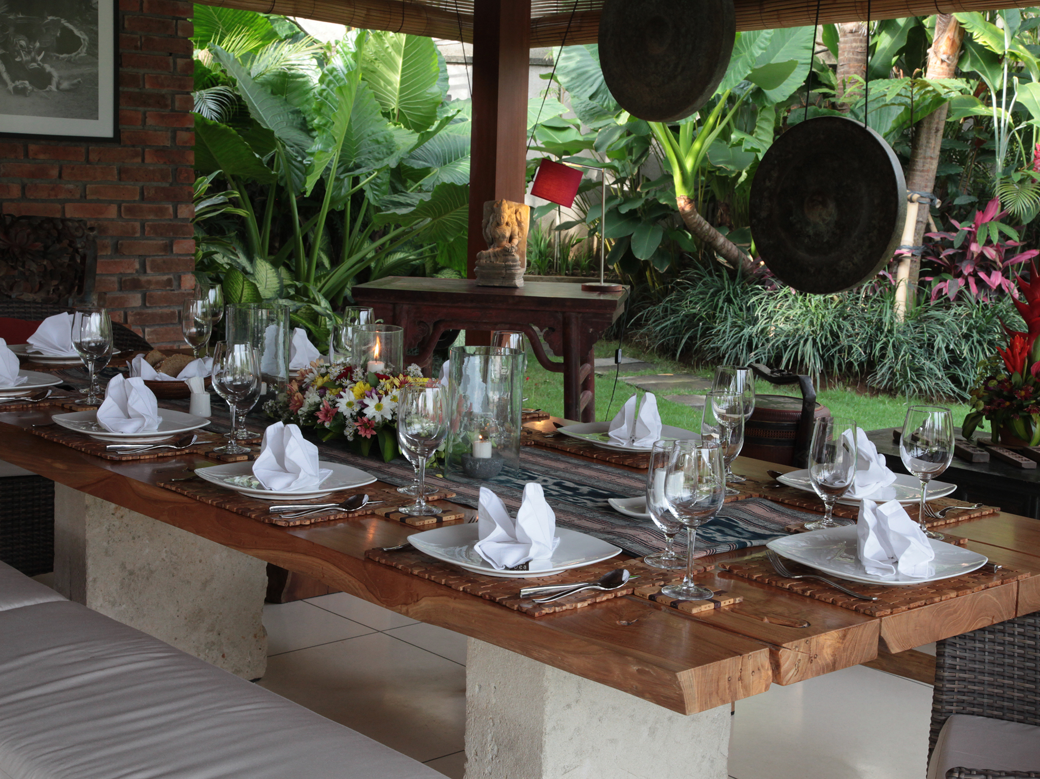 6. Villa Sati - Dining room - Dea Villas - Villa Sati, Canggu, Bali